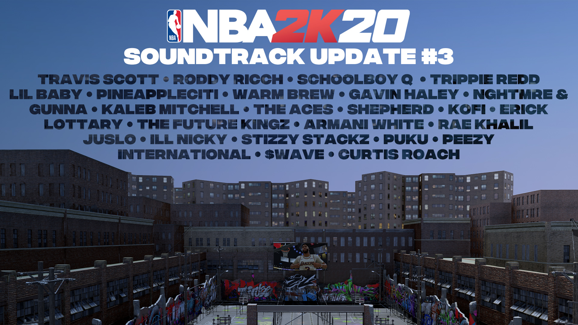 NBA 2K20 la soundtrack si aggiorna con 24 brani aggiuntivi News