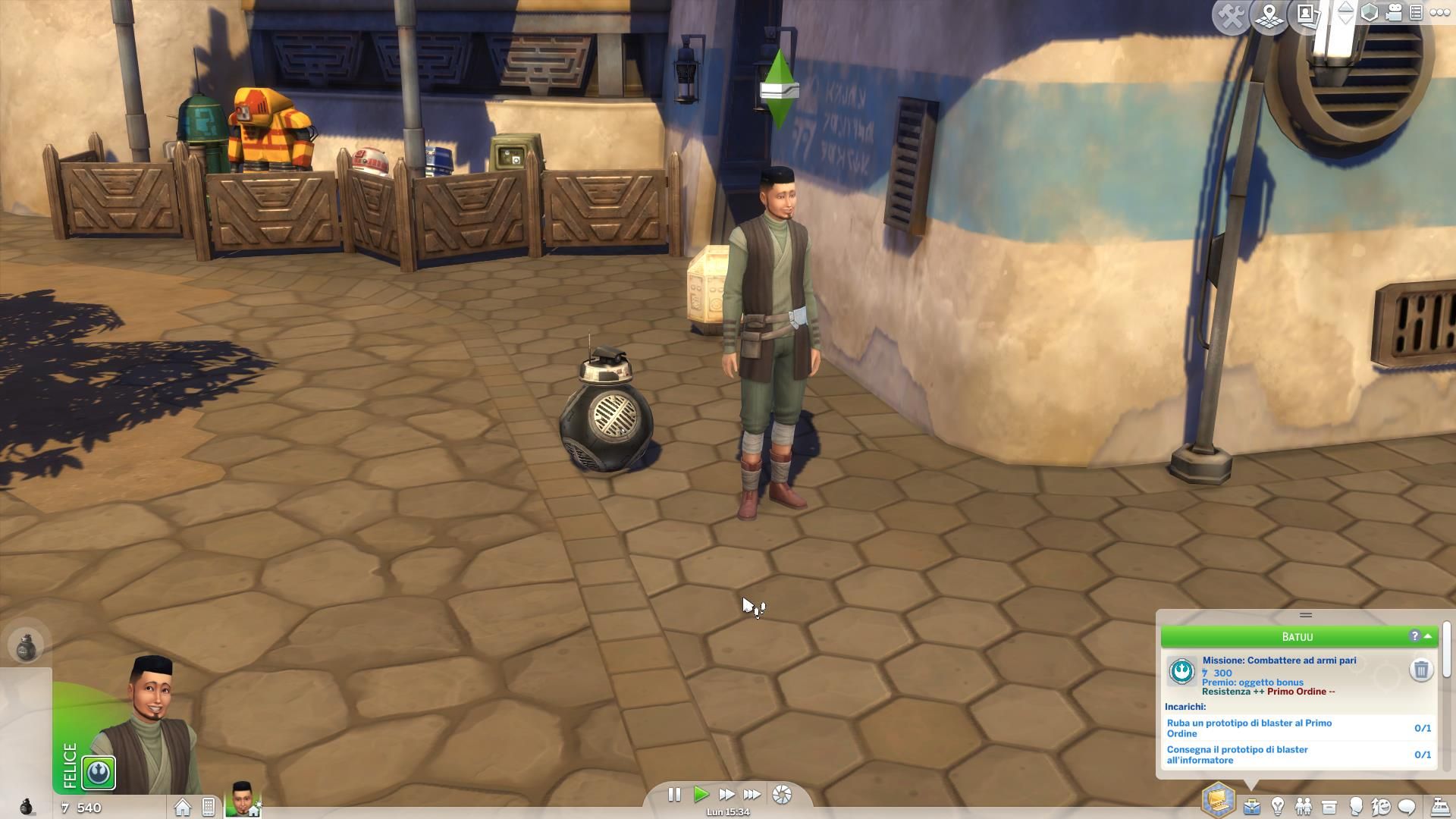 the sims 4 viaggio a batuu recensione