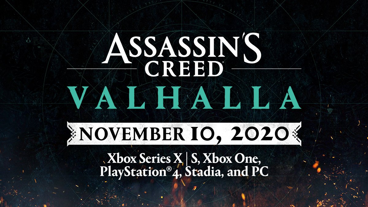 assassin's creed valhalla data di lancio