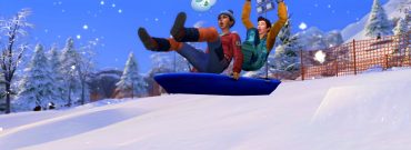 the sims 4 oasi innevata anteprima