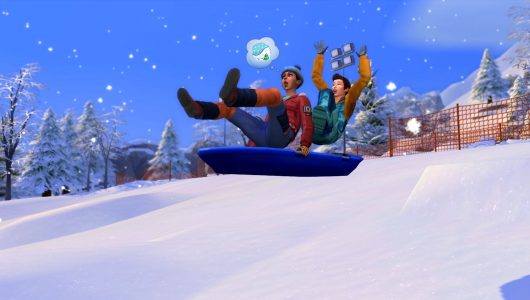the sims 4 oasi innevata anteprima