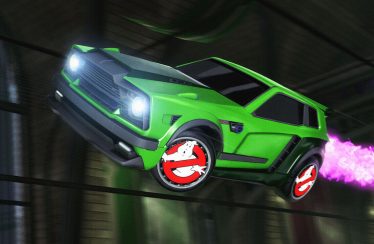rocket league ghostbusters