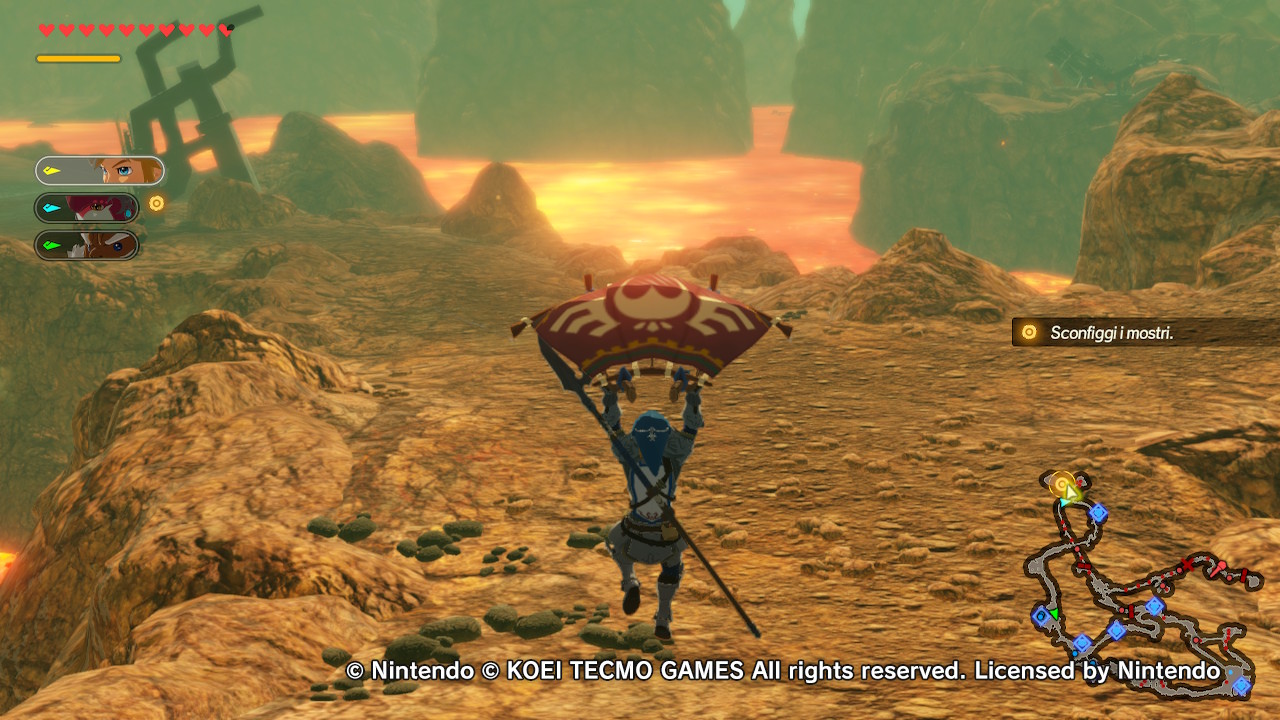 hyrule warriors l'era della calamità