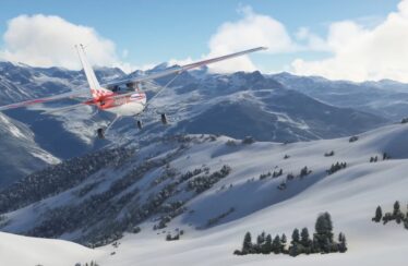 Microsoft Flight Simulator introduce la neve in tempo reale