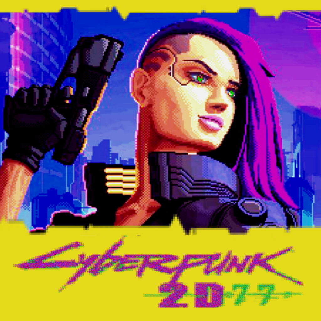 Cyberpunk 2D77 metroidvania 