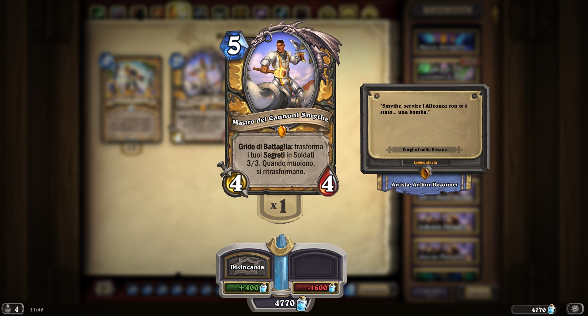 hearthstone forgiati nelle savane