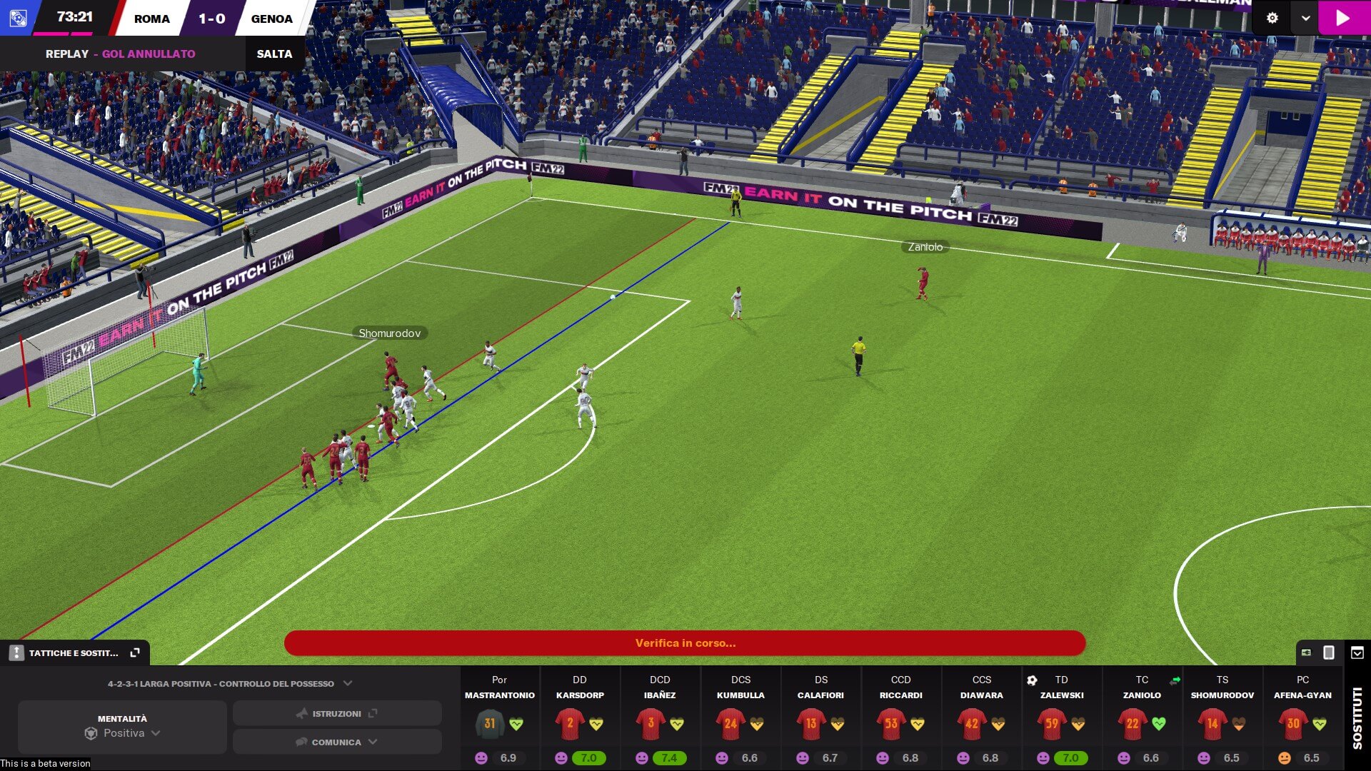 football manager 2022 recensione