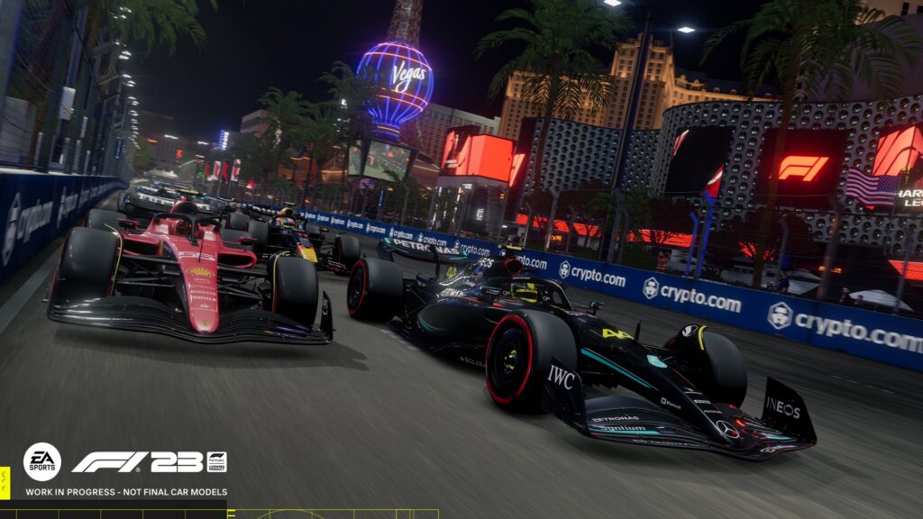 f1 23 las vegas