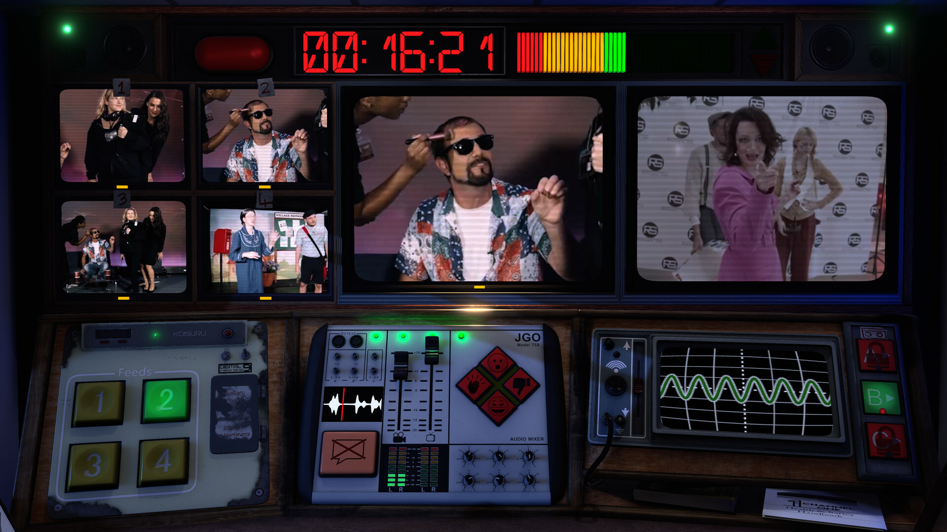 Not for broadcast