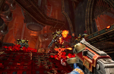 Warhammer 40000 Boltgun gameplay