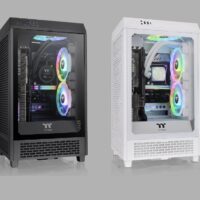 Thermaltake ha annunciato l'arrivo dei nuovi The Tower 200 Black & Snow Mini Tower Case