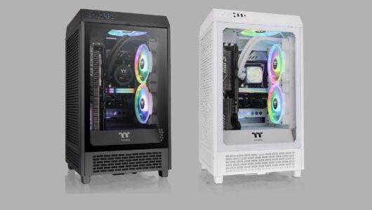 Thermaltake ha annunciato l'arrivo dei nuovi The Tower 200 Black & Snow Mini Tower Case